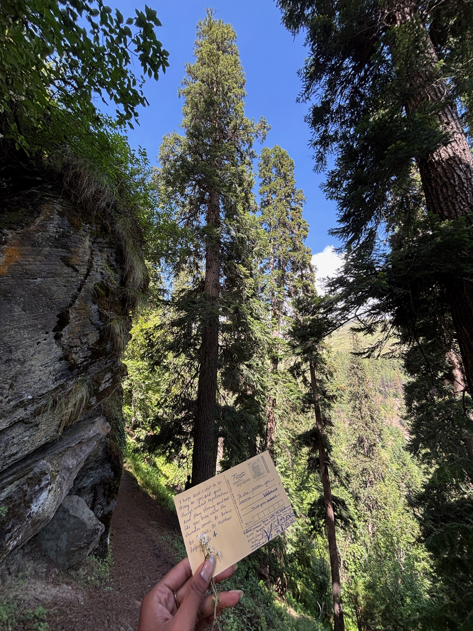 letter from mountain