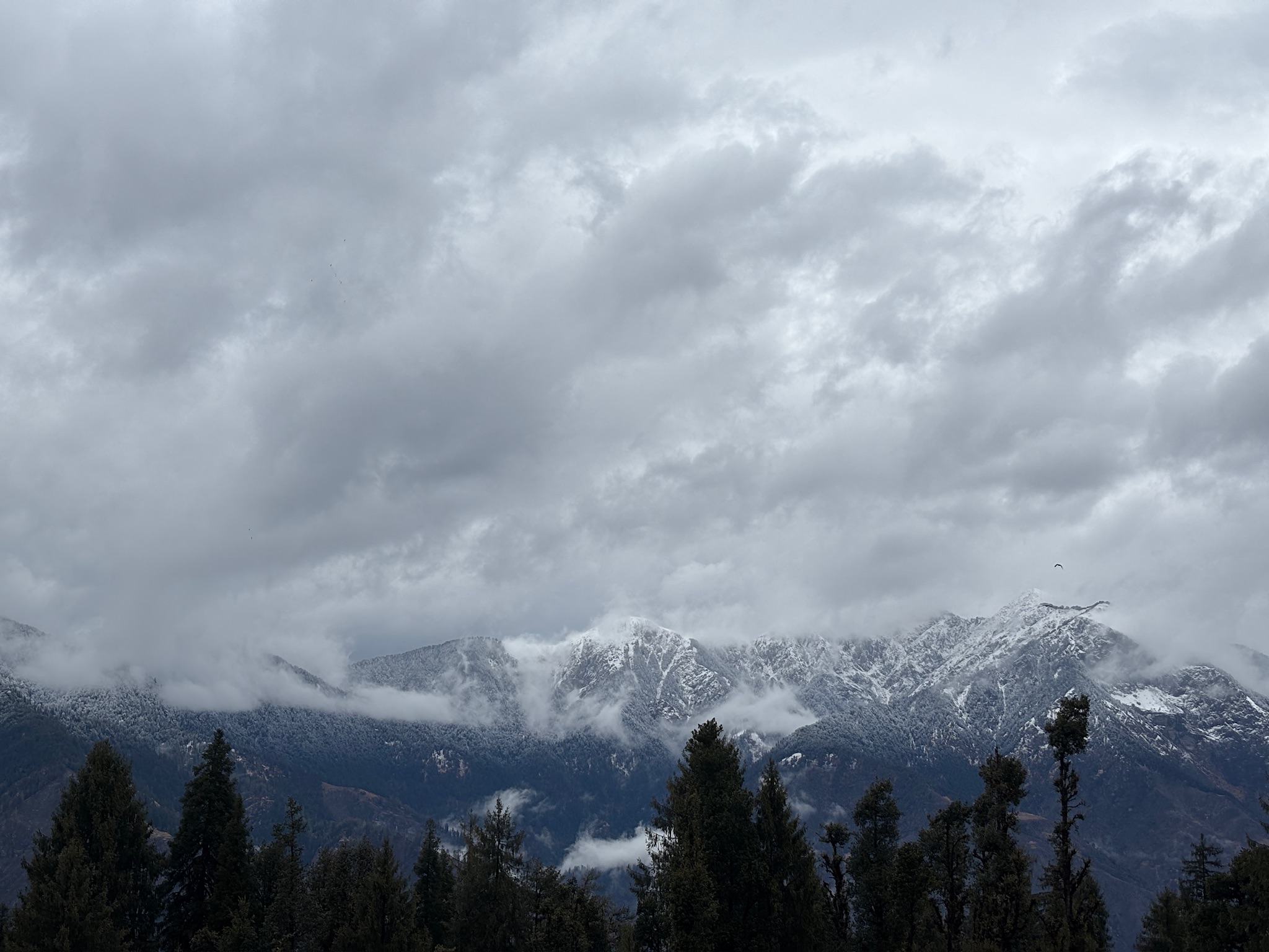 Snow capped Himalayan peaks