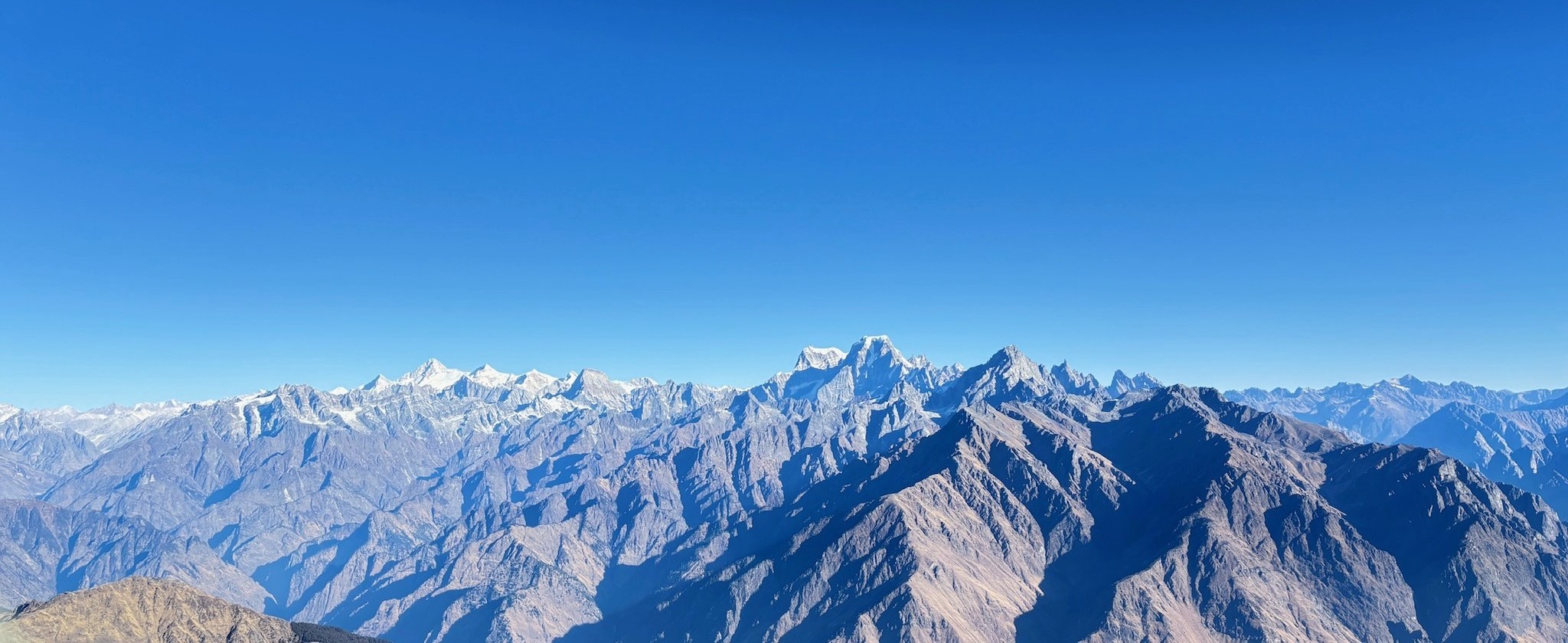 Summit ridge Kuari Pass