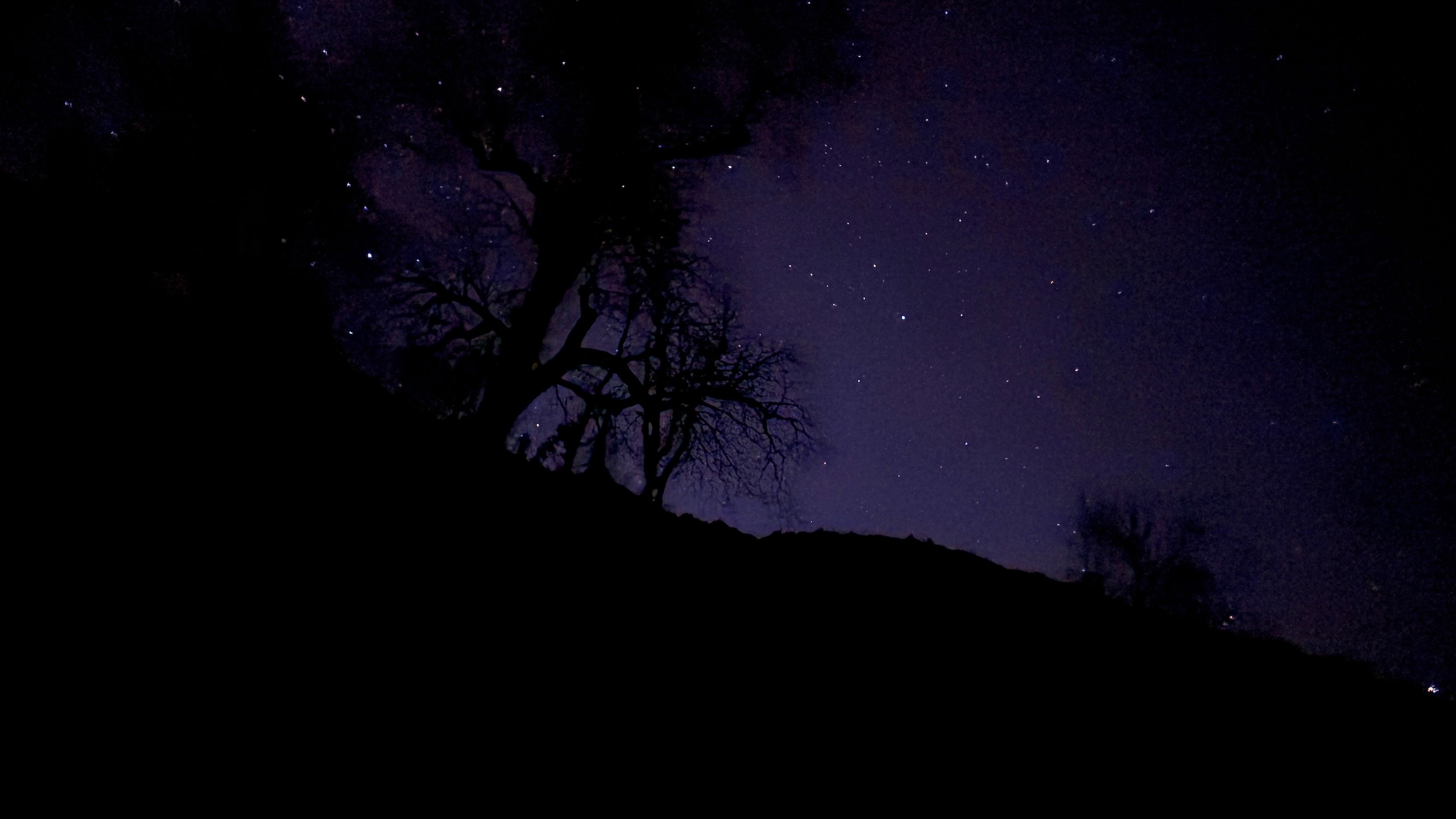 Starry sky over Gulling