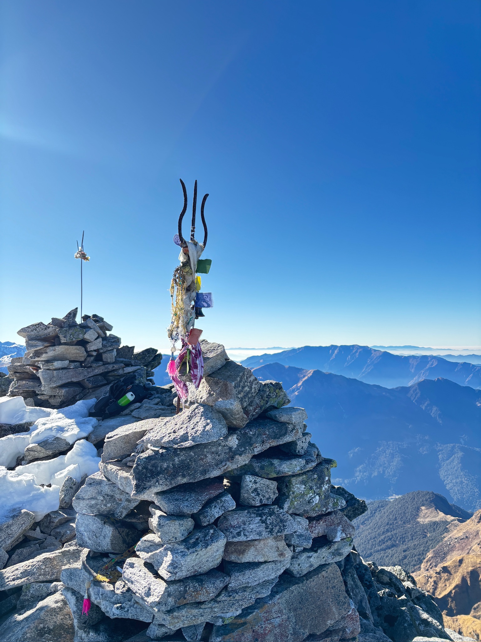 Nanda Devi from summit